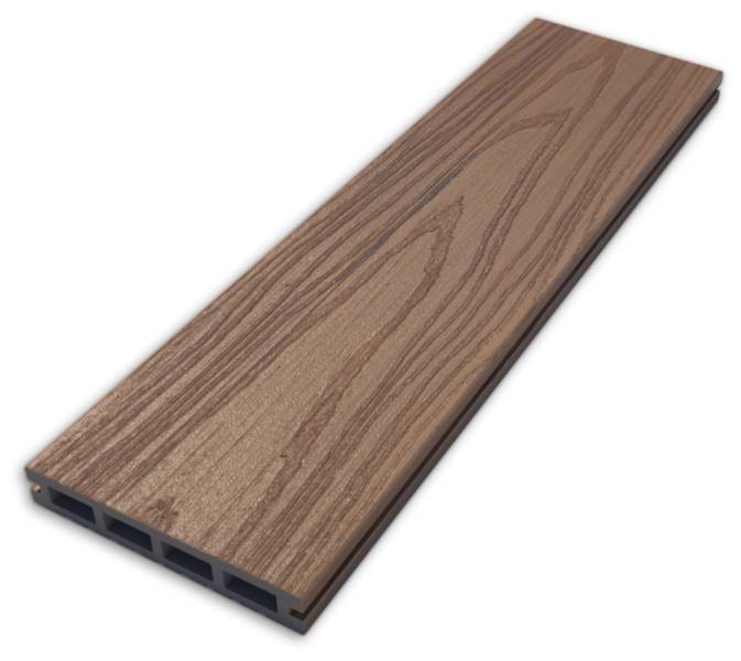 Wood-plastics composite deck boards