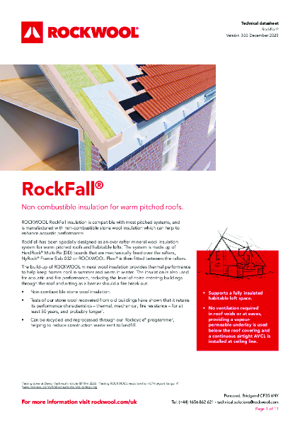 Rockfall - Datasheet