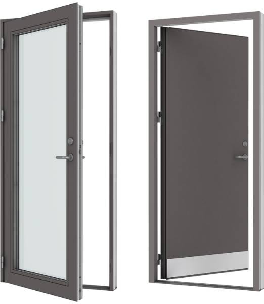 VELFAC Ribo Wood/Aluminium Entrance Doors