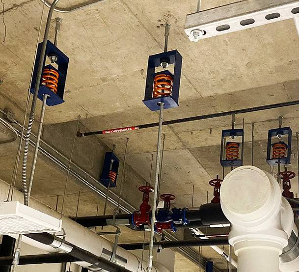 Kinetics SRH Spring Isolation Hangers - 102 mm Deflection