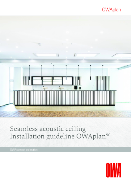 DS_1031 - OWAplan acoustic plaster