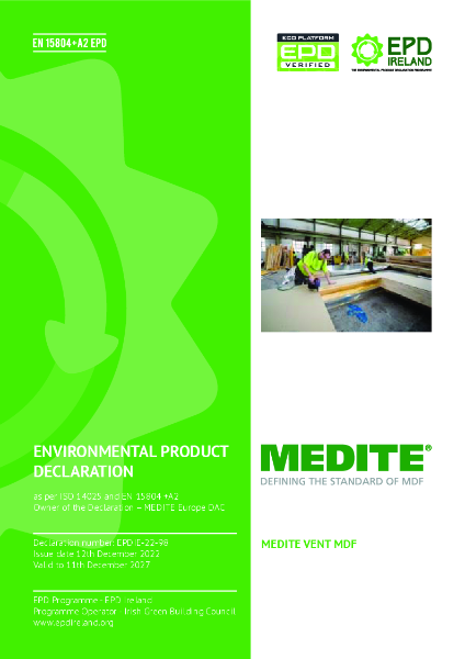 MEDITE VENT EPD