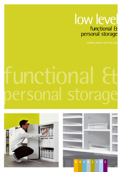 Low Level Storage Product Brochure