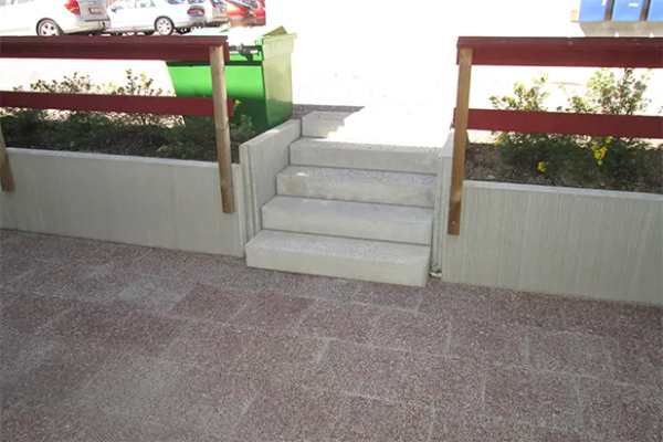 Stairs and ramps