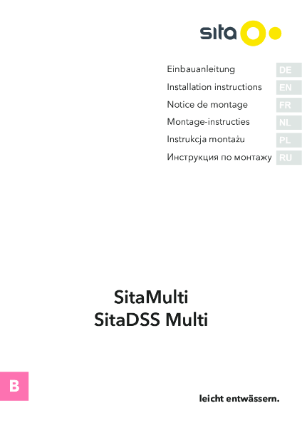 SitaMulti Installation Instructions