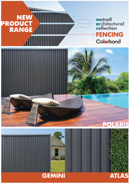 Metroll Architectural Collection (MAC) Fencing Catalogue