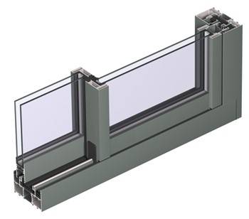 Aluminium SlimPatio 68 Sliding Door System 