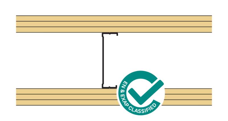 Siniat Single Frame Metal Stud Partition CS14R-315Un