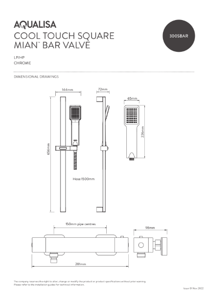 300SBAR Data Sheet