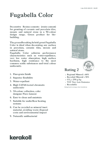 Fugabella Color - TDS