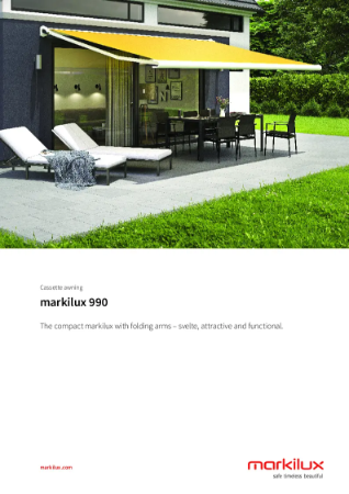 Markilux 990 Brochure