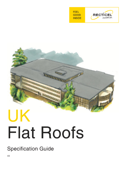 Recticel Insulation Flat Roof Specification Guide V1.5