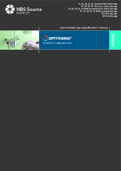Horne Optitherm Thermostatic Tap