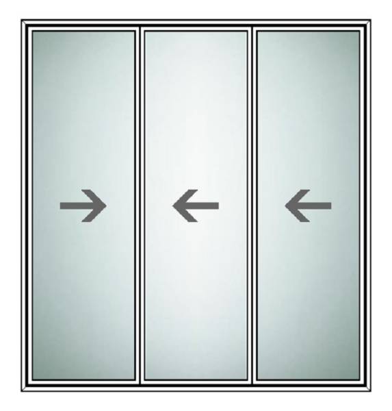 Secondary Glazing Horizontal Slider C9 Three Panel