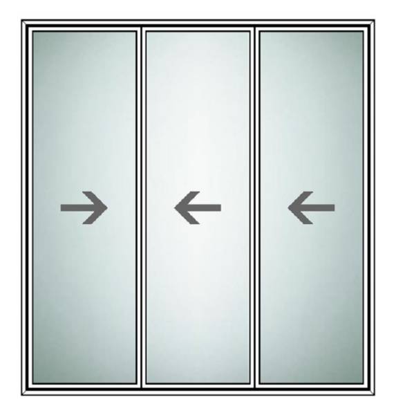Secondary Glazing Horizontal Slider C9 Three Panel
