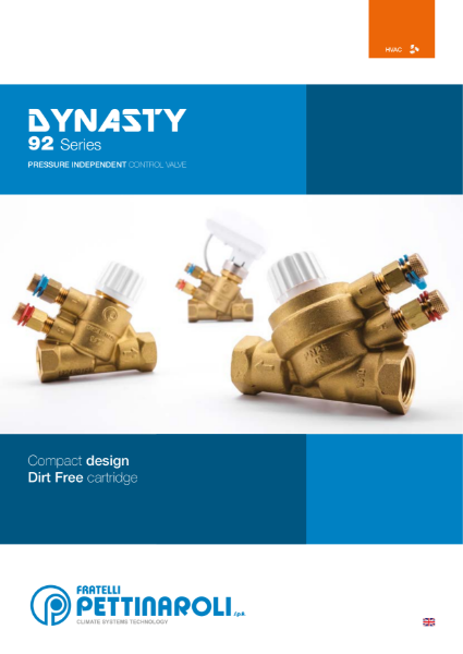 Pettinaroli PICV 92 Dynasty Range Sales Brochure