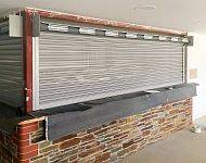 Bar Roller Shutters at Hatherleigh Cricket Club near Okehampton