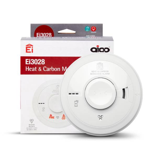 Ei3028 Multi-Sensor Heat & Carbon Monoxide (CO) Alarm - Heat and Carbon Monoxide (CO) Alarm