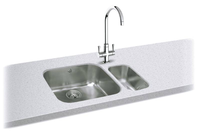 Carron Phoenix Zeta Undermount Bowl Stainless Steel Sink - Under-Mounted Kitchen Sink