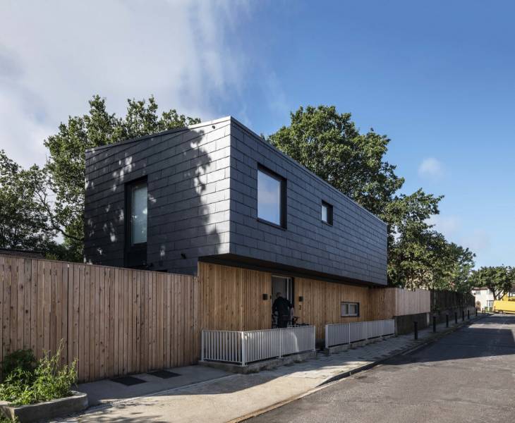 A contemporary rainscreen cladding solution for impressive London home