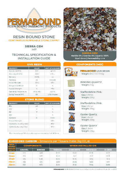 PERMABOUND_Resin_Bound_Technical_Data_Sheet_V1.1_Sierra Gem_Blend65