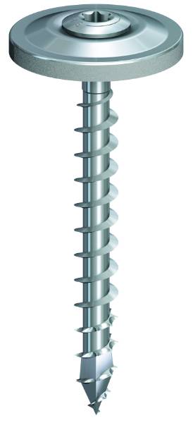 SPAX A2 Grade Stainless Steel Raised Head Sealing (Roofing) Screws