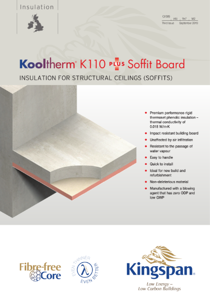 Kooltherm K110 Plus Product Brochure 09/19