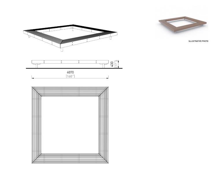 Woody, Woody Solar, Woody Scorpio Bench - Outdoor Benches/ Seating