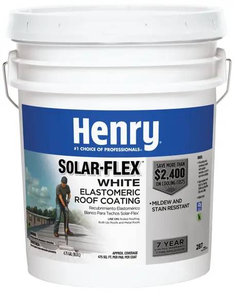 287 Solar-Flex White Elastomeric Roof Coating