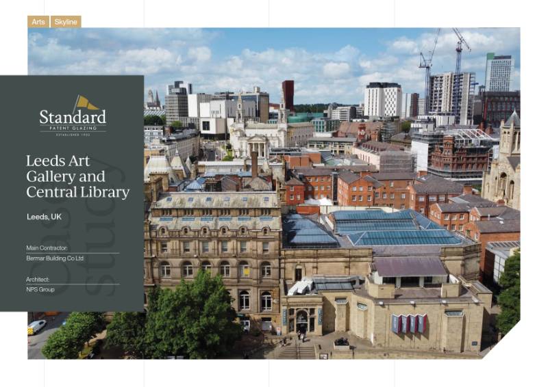 Roof Glazing Renewal at Leeds Art Gallery and Central Library