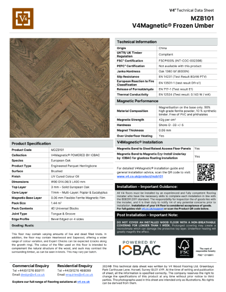 MZB101 – Technical Data Sheet