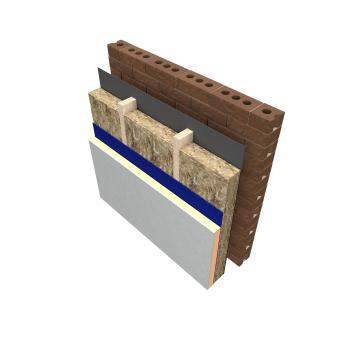 Knauf Insulation - FrameTherm® Roll 35 (Ready-cut) - Timber frame insulation - Glass Mineral Wool Roll