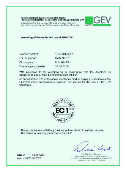 GEV-EMICODE® EC1 PLUS