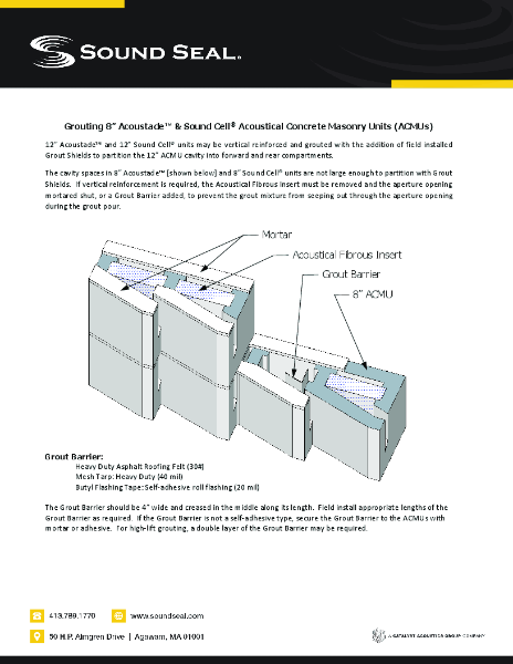Grouting Instructions
