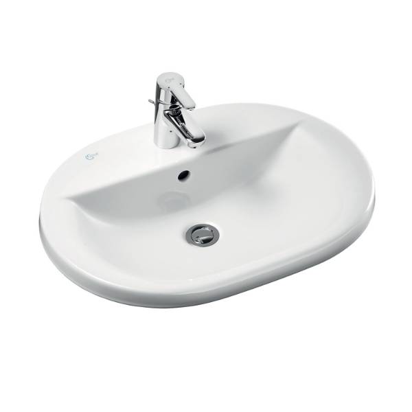Concept Oval 62 cm Countertop Washbasin
