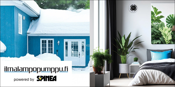 Helppo  Prana -ilmanvaihtokone Spinealta