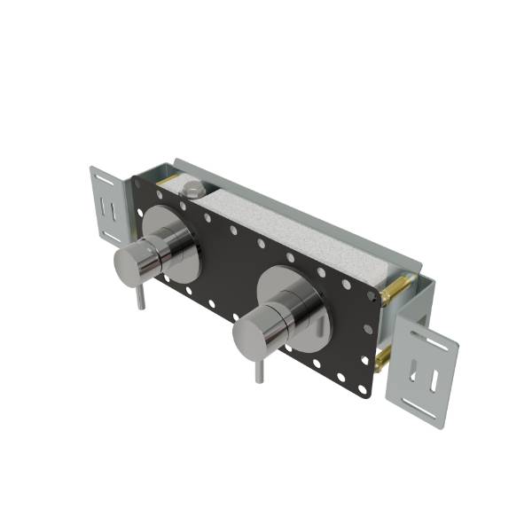 Qtoo collection: Built-in part three-way shower w/ thermostat - Taps and Showers