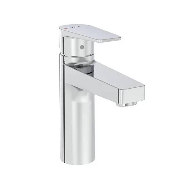 A42938VUK- Flow Square basin mixer, Chrome - Mixer Tap