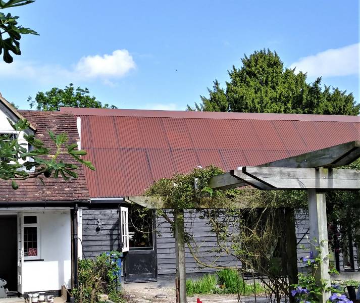 Rusty Barn roof