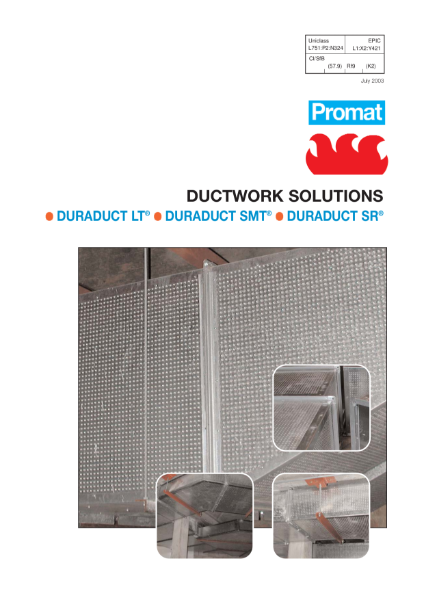 Promat DUCTWORK SOLUTIONS