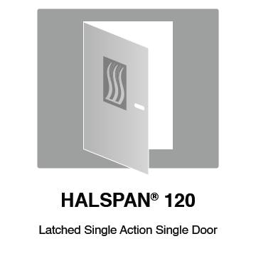 HALSPAN® 120 Fire Rated Interior Grade Door Blanks - Latched Single Acting Single Doors