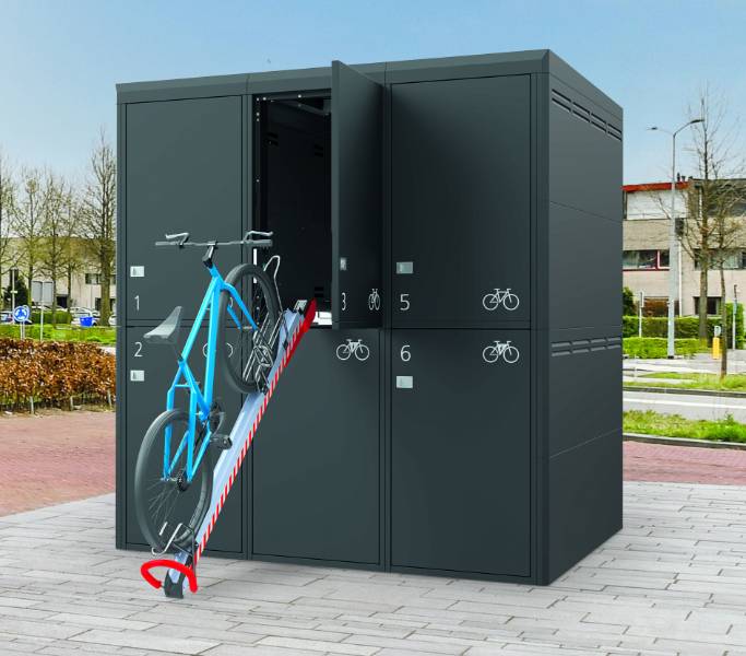 Fullerton PIN Bike Locker