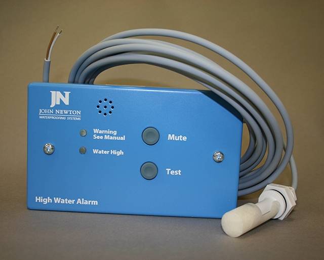 NewtonHigh Water Level Alarm Newton Waterproofing Systems NBS Source