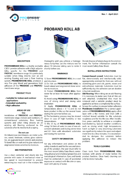 PROBAND KOLL AB