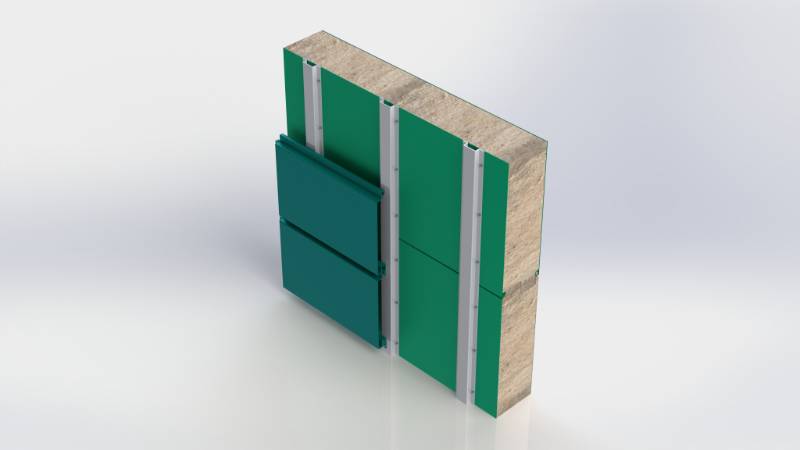 Composite panel cladding systems