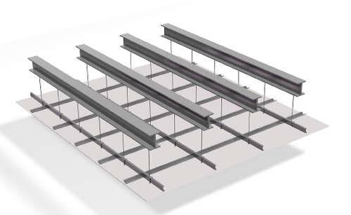 BEAM Fiber-Cement Cboard-CL - Suspended Ceiling System