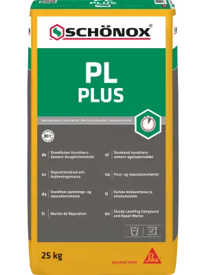  Seinätasoitteet - SCHÖNOX PL PLUS