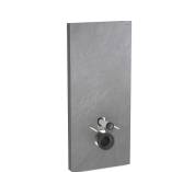 Geberit Monolith Plus sanitary module for wall-hung WC, 114 cm, front cladding made of stoneware