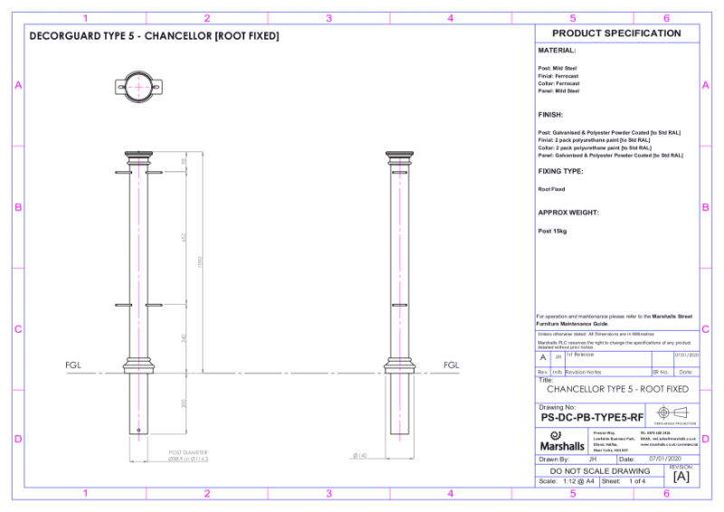 DecoGuard Type 5 - Root Fixed