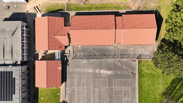 Saltash Community School, Cornwall - Pitched Roof Tiles
